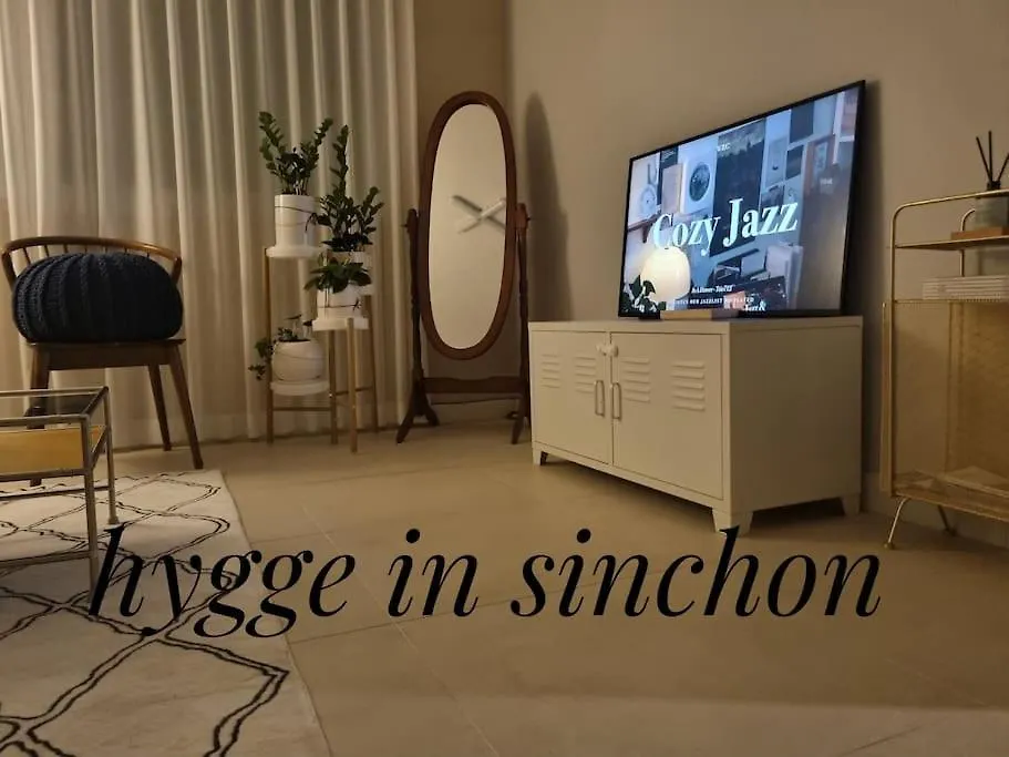Hygge In Sinchon Apartman Szöul Dél-Korea